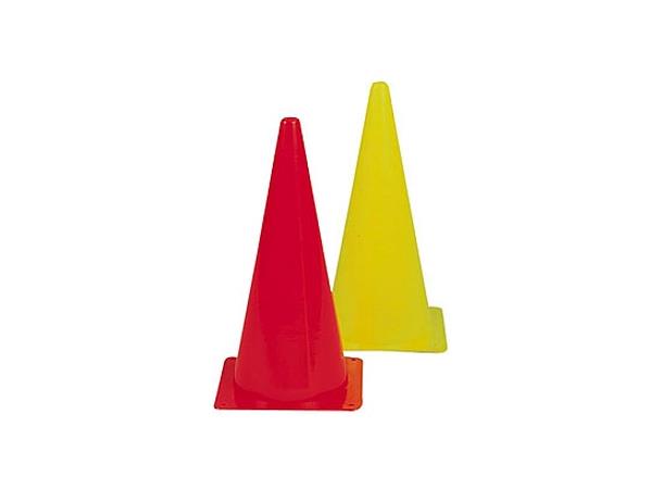Markeringskjegler 10 stk | 23 cm Gule eller røde kjegler